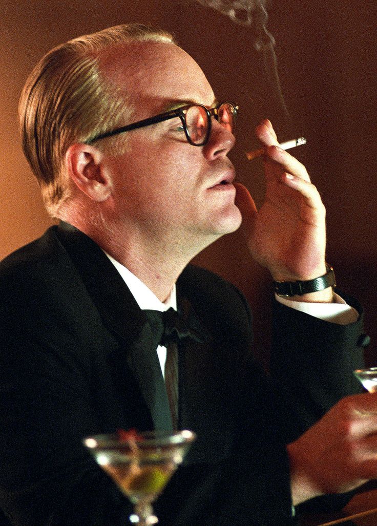Capote - Philip Seymour Hoffman (źródło: pinterest)